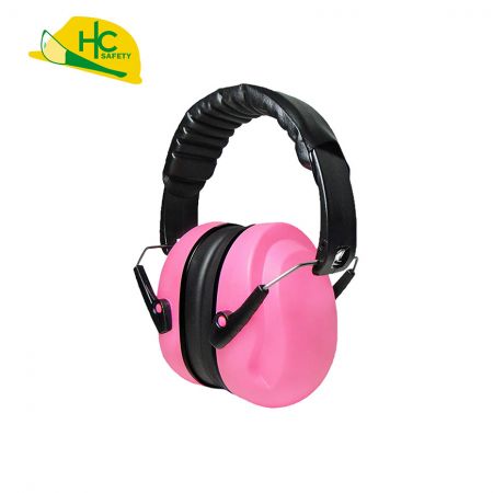 Large earcups with cushioned headband provide comfort during extended wear.
